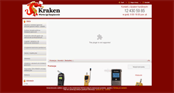 Desktop Screenshot of kraken-polska.com
